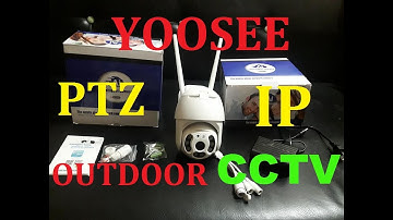 Yoosee PTZ Outdoor Dome CCTV Camera