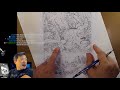 Drawing a page of comics featuring Superman! Art Stream with Jim Lee