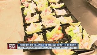 Pinellas Schools recognized for healthy choices