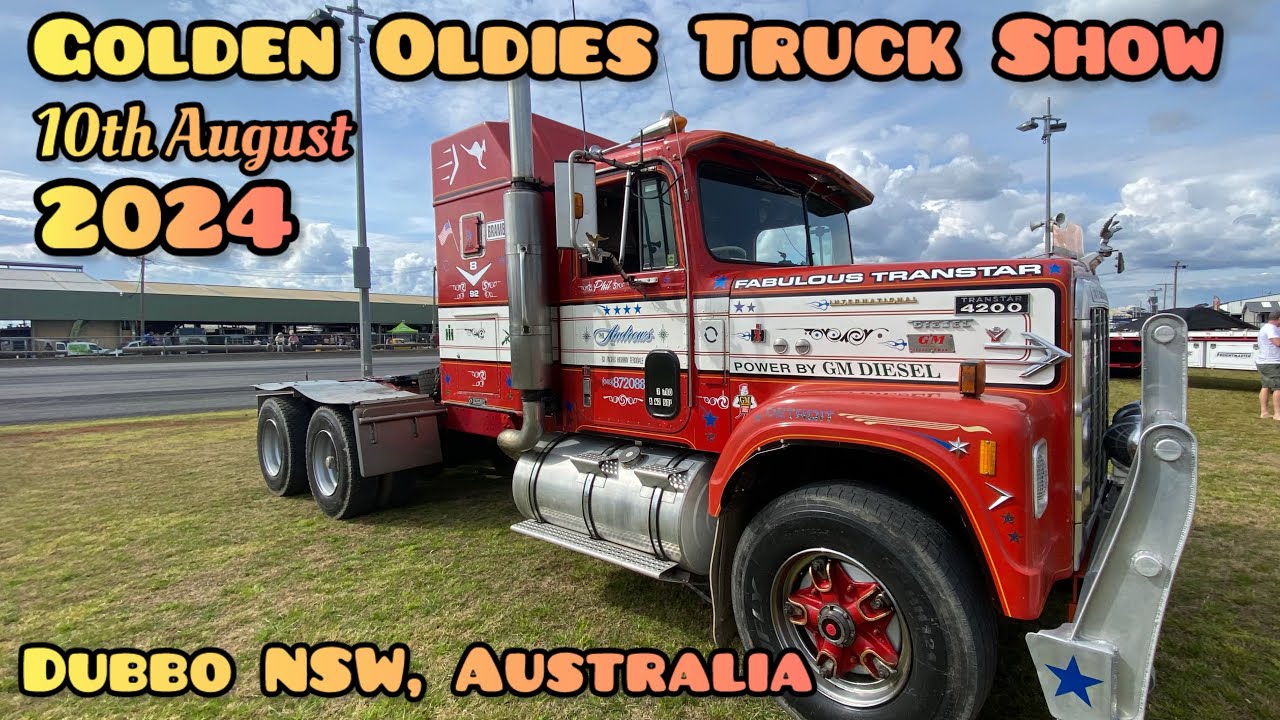 Golden oldies Truck Show Dubbo NSW Australia 10th August 2024 
