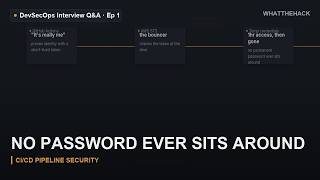 Just Revert It Won't Fix a Leaked Secret | CI/CD Security Interview Qs