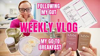 VLOG: plan with me and making goal progress