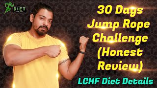 1000 Skips A Day For 30 Days | Jump Rope Challenge Honest Review | How Much Weight I Lost in 1 Month