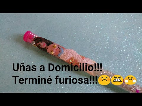 UÑAS A DOMICILIO!!! TERMINÉ FURIOSA 😤 STORY TIME - YouTube