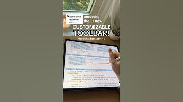 We heard your feedback… introducing our new Customizable Toolbar✏️✨