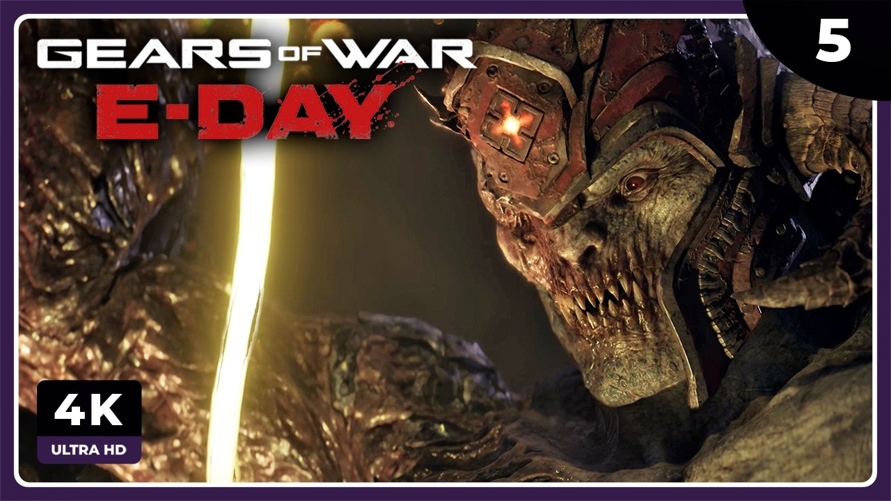 GoW #5 | EL LÍDER | GEARS OF WAR: E-DAY Gameplay Español