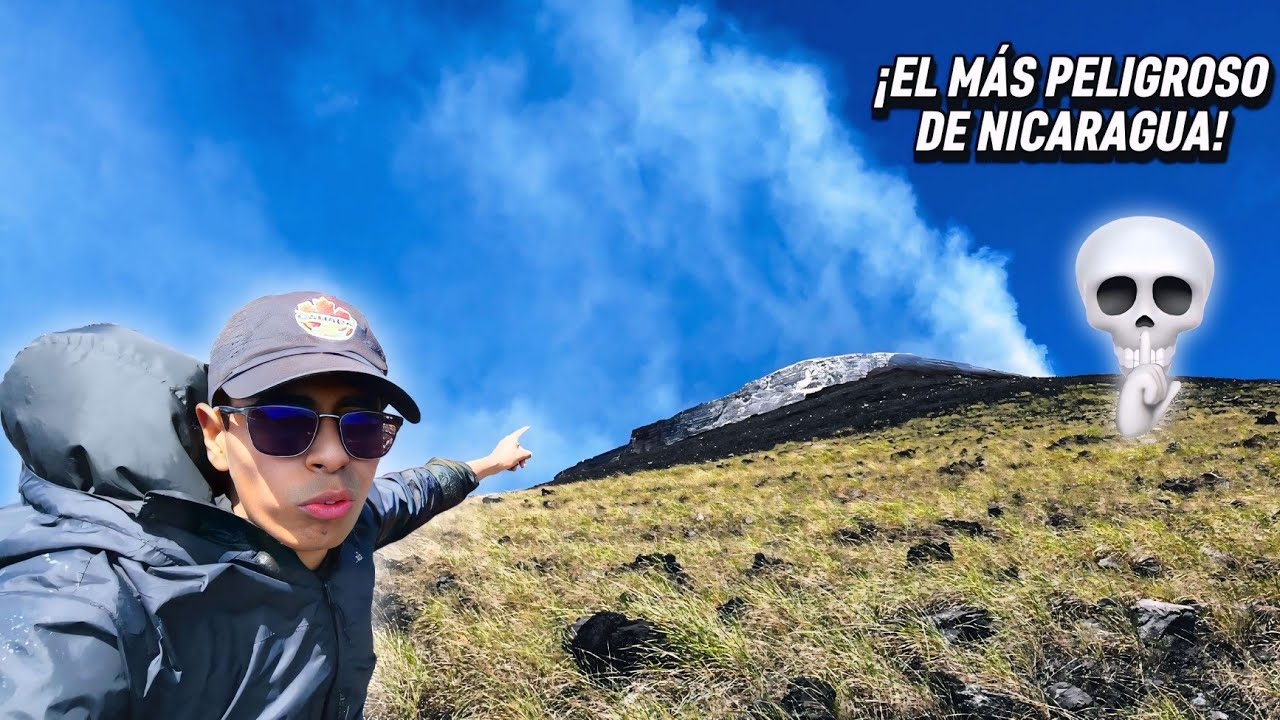 Subimos el VOLCÁN más PELIGROSO de NICARAGUA | Volcán Momotombo