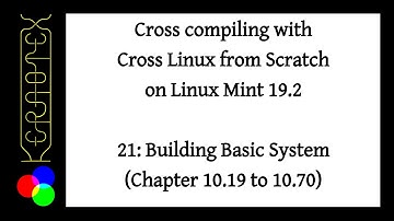 How to build CLFS on Mint 19.2. Part 21 - Building Basic System (Ch 10.19 - 10.70)