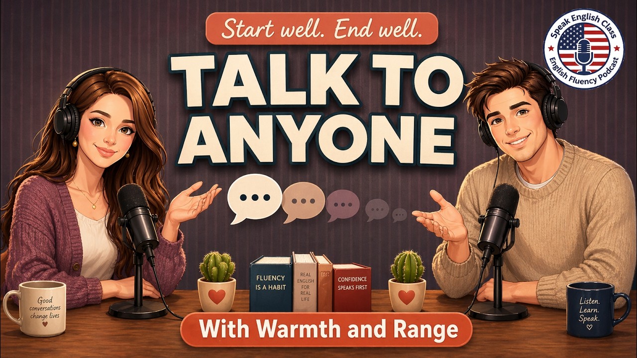 How to Talk to ANYONE Without Sounding Fake | Real English Conversation ...