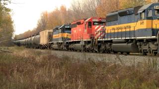 Re-Routed CP Ethanol Train with ICE and DM&E! (Hamilton Subdivision)