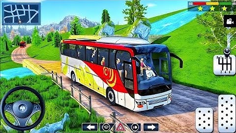 Offroad Bus Simulator 3D Game  - City Coach Bus Simulator Game 2025 - Andriod Gameplay