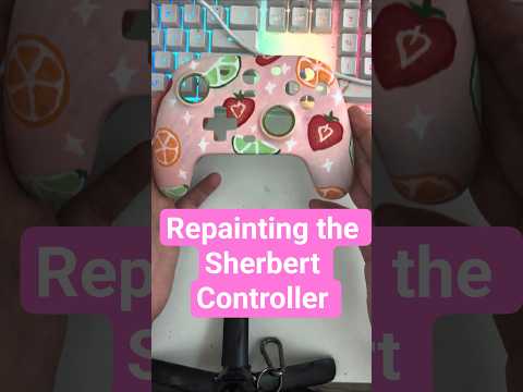 #controller #painting #sherbet #princesssherbert #princess #strawberry #icecream #art #clips #paint