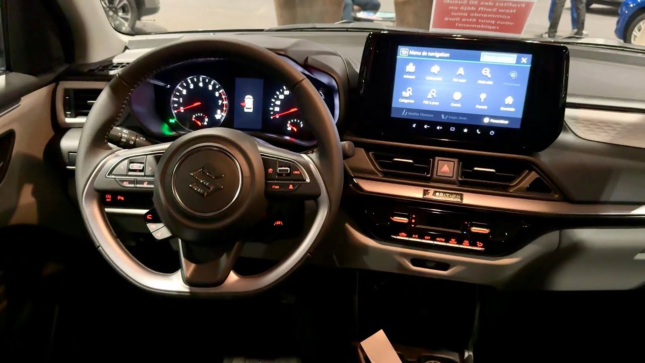 NEW SUZUKI SWIFT 2024 - INTERIOR TOUR & INFOTAINMENT system details ...