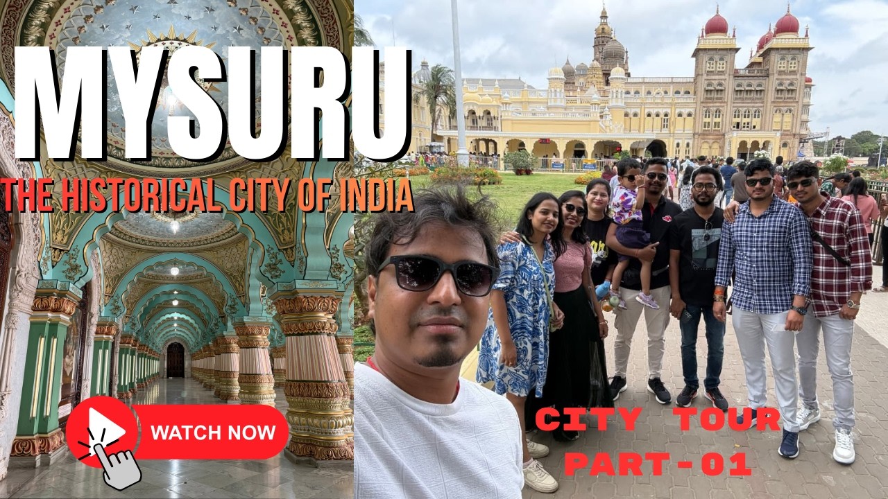 A DAY TOUR OF MYSURU CITY IN 4K (PART-I) || MYSURU PALACE AND MYSURU ZOO FULL TOUR || 4K VIDEO