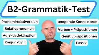 TELC B2 Grammatiktest | WICHTIGE Themen für die Prüfung! by Benjamin - Der Deutschlehrer 39,288 views 3 months ago 17 minutes