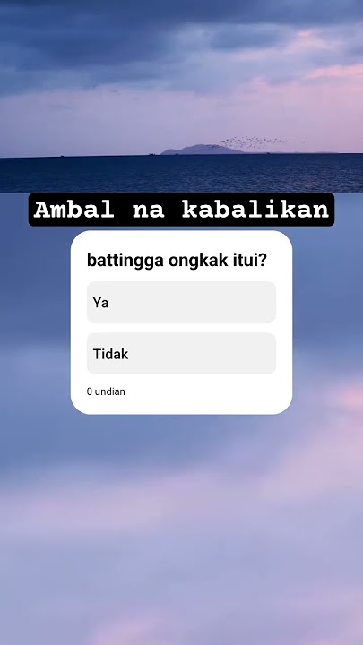 AMBAL NA KABALIKAN_Bajau Ai Song | Edwin Balsity