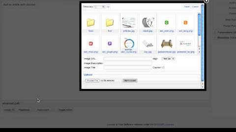 How to add an image to your Joomla! 1.5 article