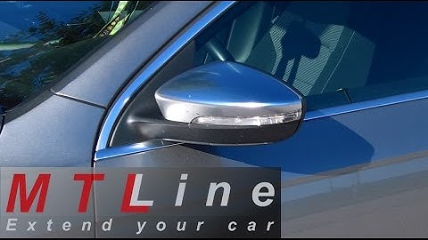 VW Passat B7 Alltrack - remote mirror folding activation – zlaganje vzvratnih ogledal z daljincem