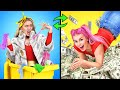 Rich Girl vs Broke Girl Switch Roles! Challenge!