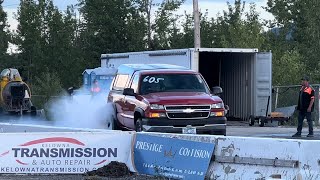 Supercharged 8.1 Vortec Big Block Drag Truck on Methanol Comes to the Shop for a Feature