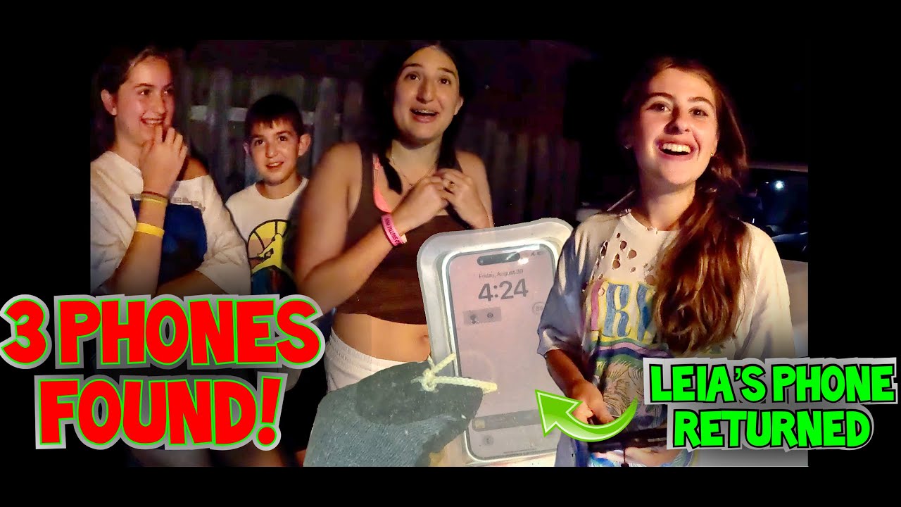 Diver Finds 3 iPhones Underwater, Leia's iPhone Returned