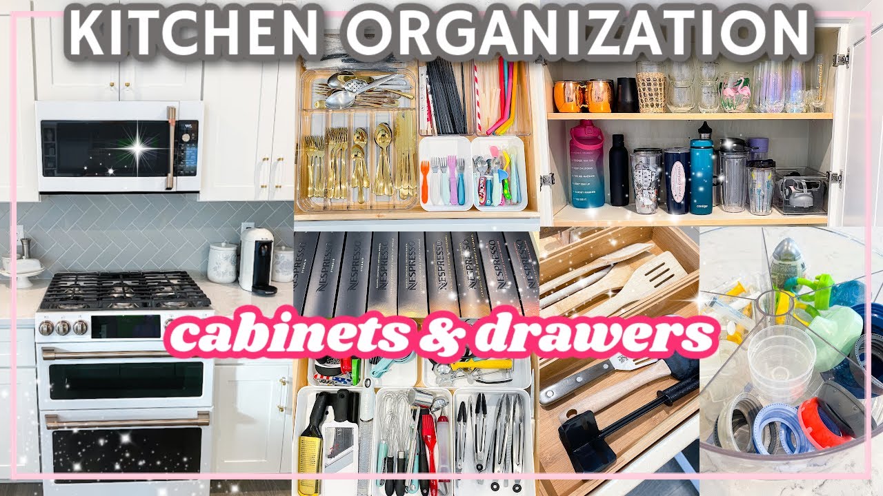 Kitchen Drawer Organization - A Tour Of Each Drawer In My Kitchen!