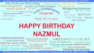Nazmul   Languages Idiomas - Happy Birthday