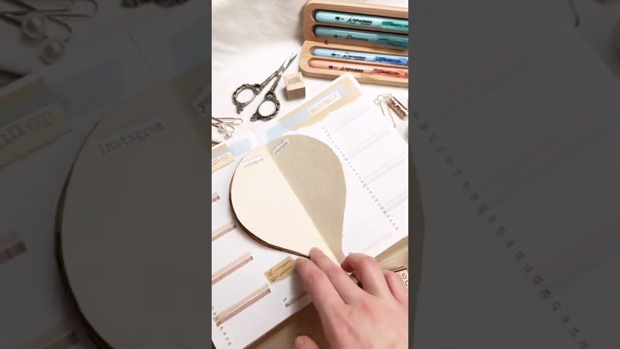 My Interactive Bulletjournal ideas for April Bujo Theme! ✨ Try it in your May bulletjournal ideas!