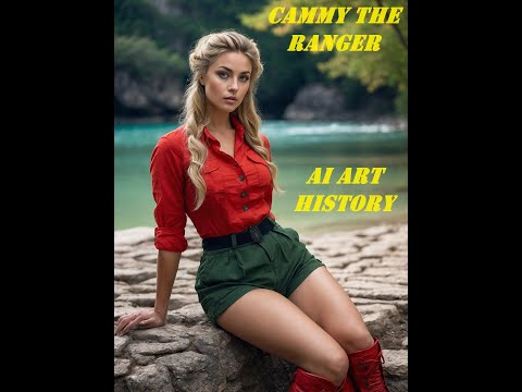[Ai Art] Fantasy History - Cammy the Ranger - Vertical Video #aiart #lookbook