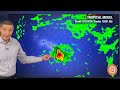 Tropical System arrives in the Caribbean...