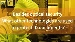 Besides optical security, what other technologies are used to protect ID documents