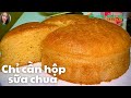 Bánh Bông Lan,Không Đánh Trứng,Không Cân Nguyên Liệu