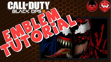 Venom/Carnage (Hybrid) - #TheVillainCollection - Black Ops 3 Emblem Tutorial
