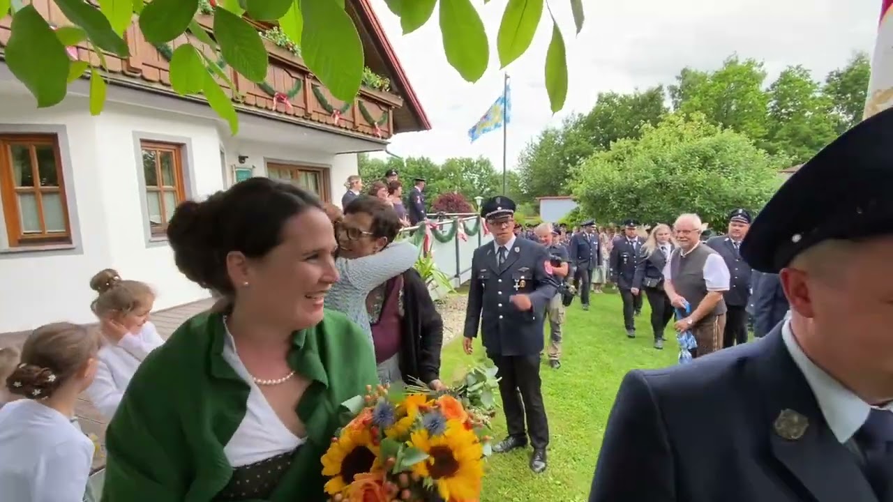 150 Jahre FFW Lixenried- Tag 2 Teil 1 Einholen der Honoratioren