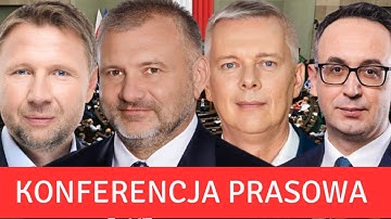 🔴 NA ŻYWO | Żurek, Kierwiński, Siemoniak, Klimczak - konferencja prasowa
