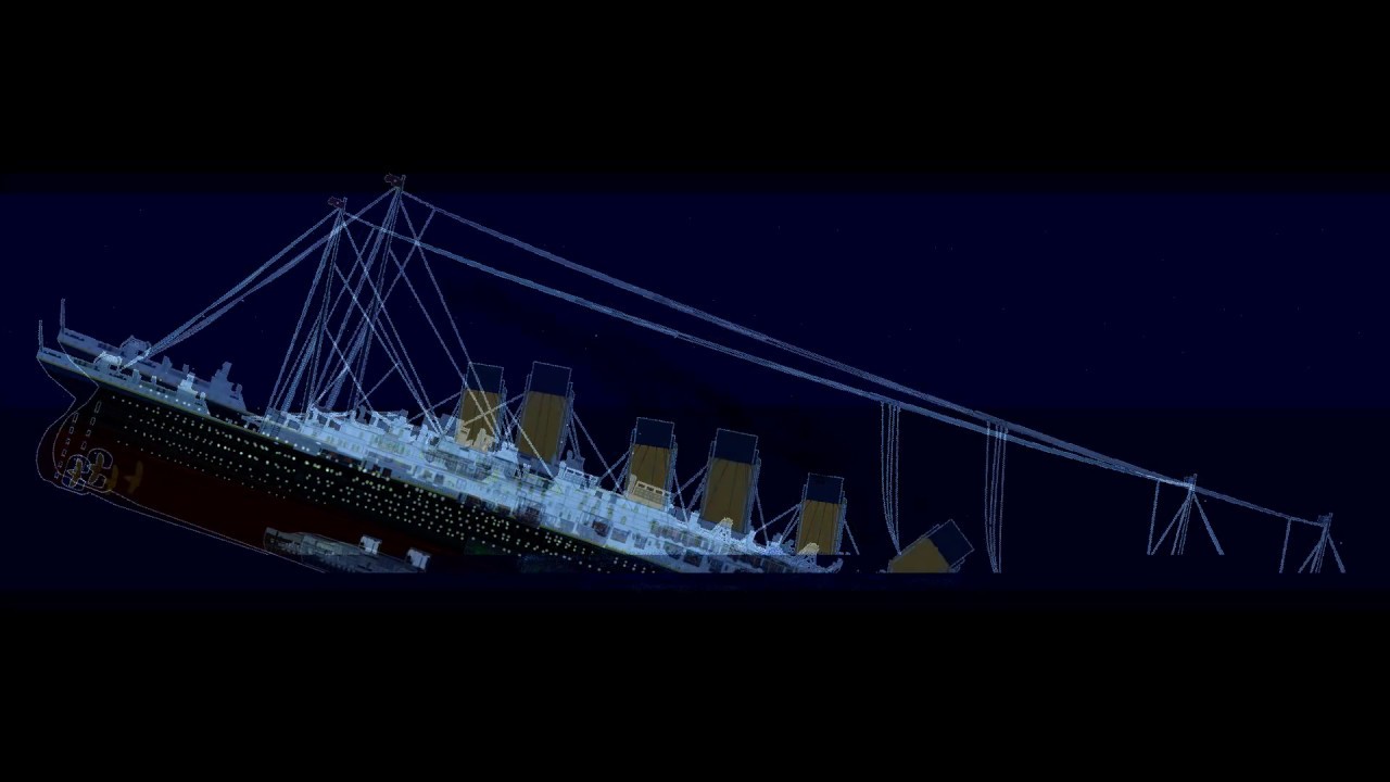 Titanic Sinking Paint 2