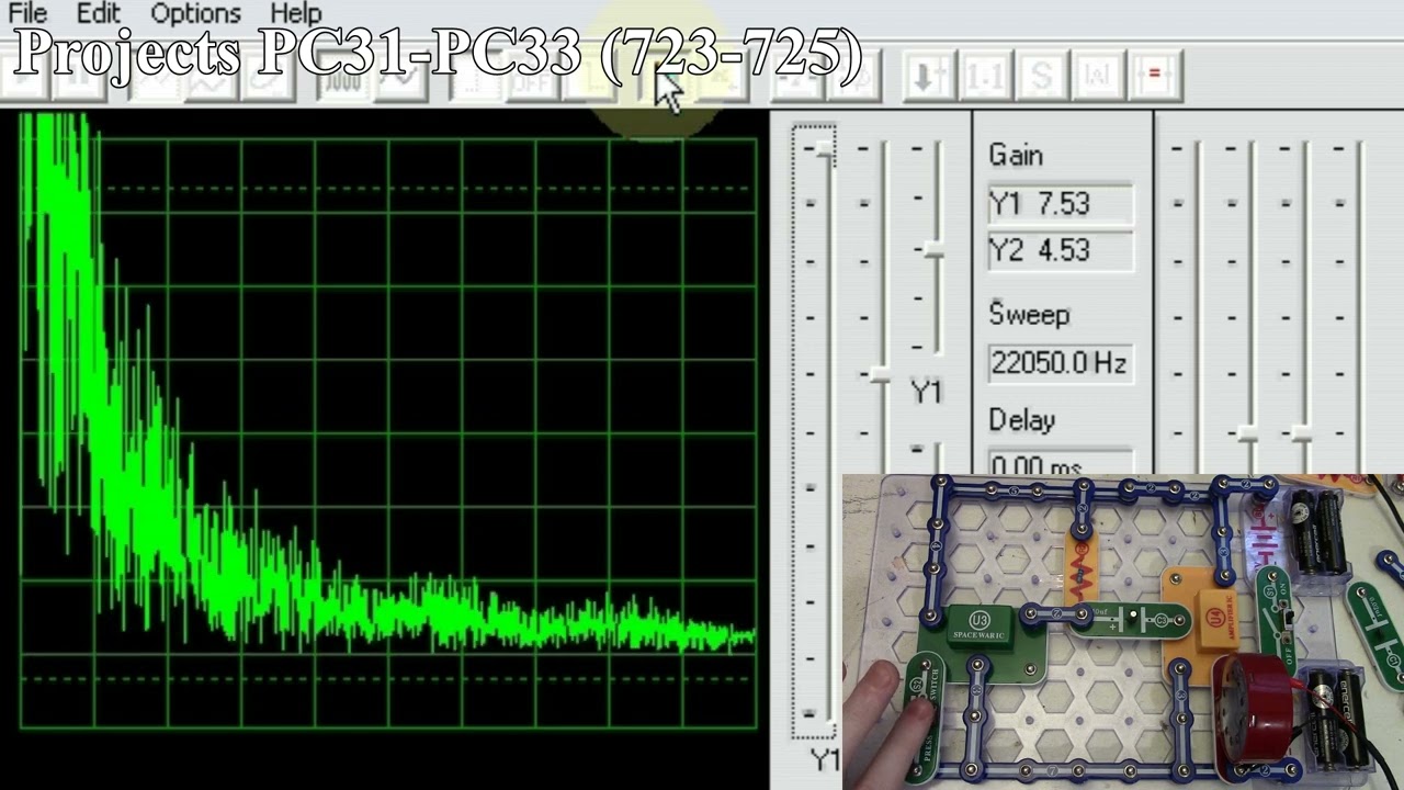Проекты цепей ELENCO Snap PC31 - PC41 (723-733)