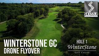 WinterStone Golf Course Hole 1 Flyover (Drone) | Independence MO | Kansas City Golf