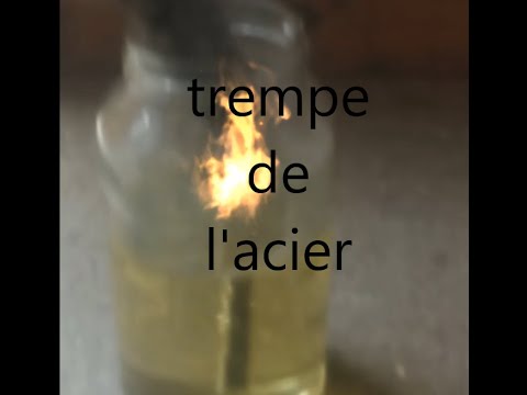 Vidéo: Est-ce que l'acier trempé rouille ?