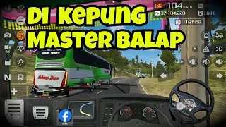 DI KEPUNG MASTER BALAP - BUSSID BALAP - BUS SIMULATOR INDONESIA screenshot 5