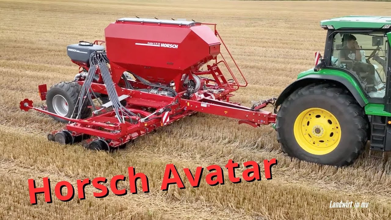 Презентация продукта Horsch Avatar. No-till промежуточный посев после озимого ячменя.