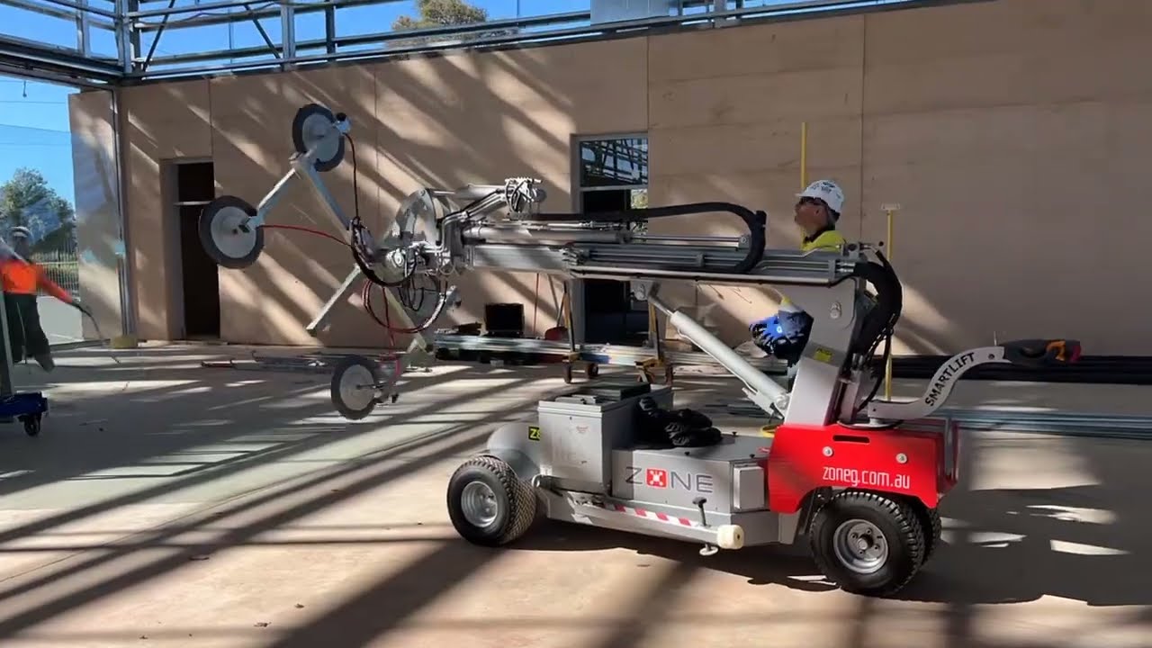 Smartlift Glass Lifter & Rotator in Action