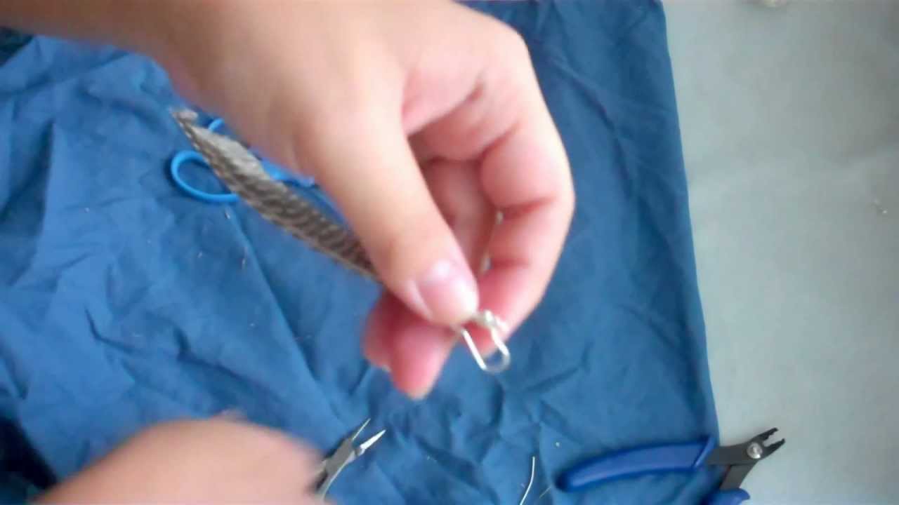 How to Make Wire Wrapped Feather Earrings