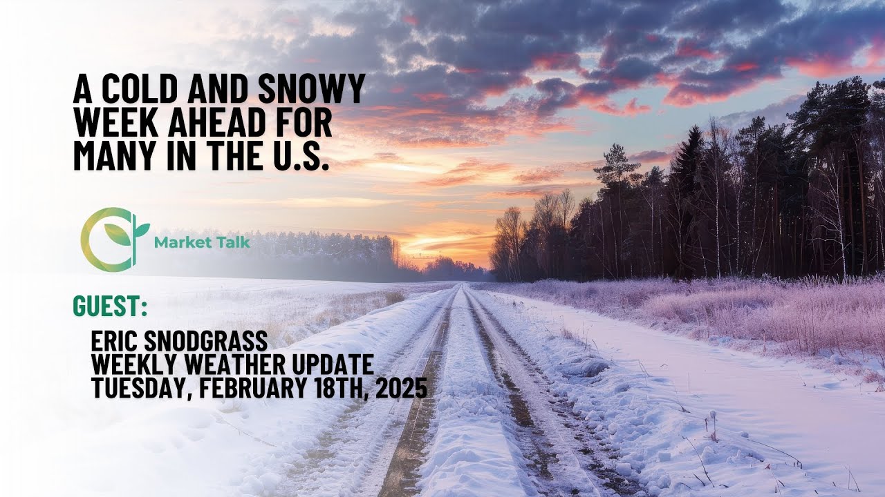 A Cold and Snowy Week Ahead for Many in the U.S. - YouTube