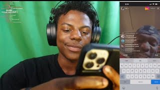SPEED TRIES HARD TO GET IN KSI INSTAGRAM LIVE