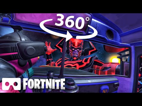 360° VR GALACTUS EVENT | End of Season Fortnite Event