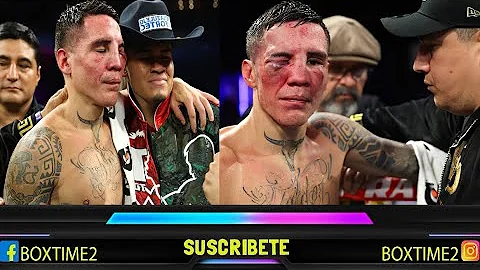 GANÓ POR GOLPIZA UNANIME EL "VAQUERO" NAVARRETE A OSCAR VALDEZ HOY EN UNA GUERRA EN ARIZONA