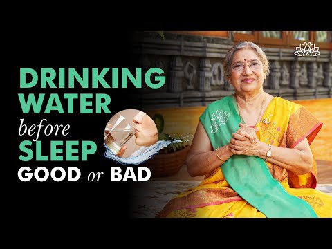 वीडियो: रात में पानी पीना क्यों ठीक नहीं