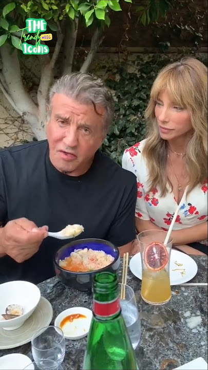 Sylvester Stallone Rambo with Family in One Frame ✨😍 #sylvesterstallone #rambo #hollywood