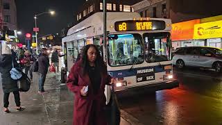 2011-2013 New Flyer C40LF CNG Bus #414 on The Bay Ridge Bound B8 Bus To Bay Ridge